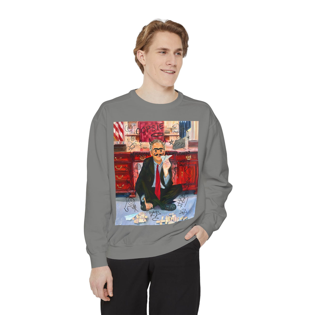 War Games (Recovered) — Sweatshirt | Anti-War Satire Pullover