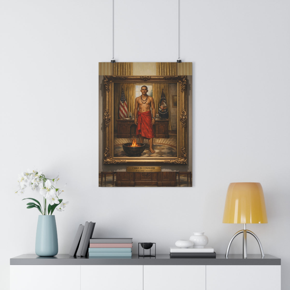 Chief in Command (Recovered) — Art Print | Political Art Poster