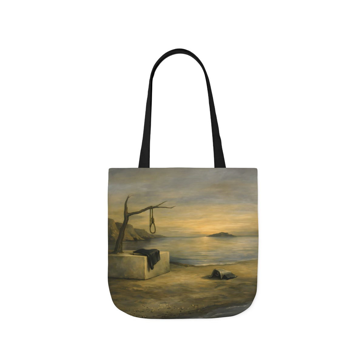 Persistence of Epstein — Tote Bag | Surreal Scandal Satire Art