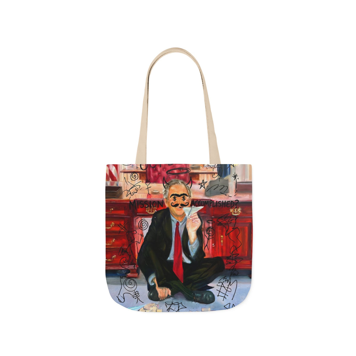 War Games (Recovered) — Tote Bag | Anti-War Satire Carryall