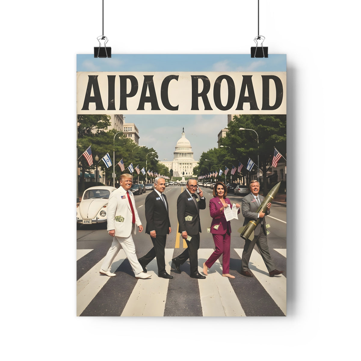 AIPAC Road — Art Print