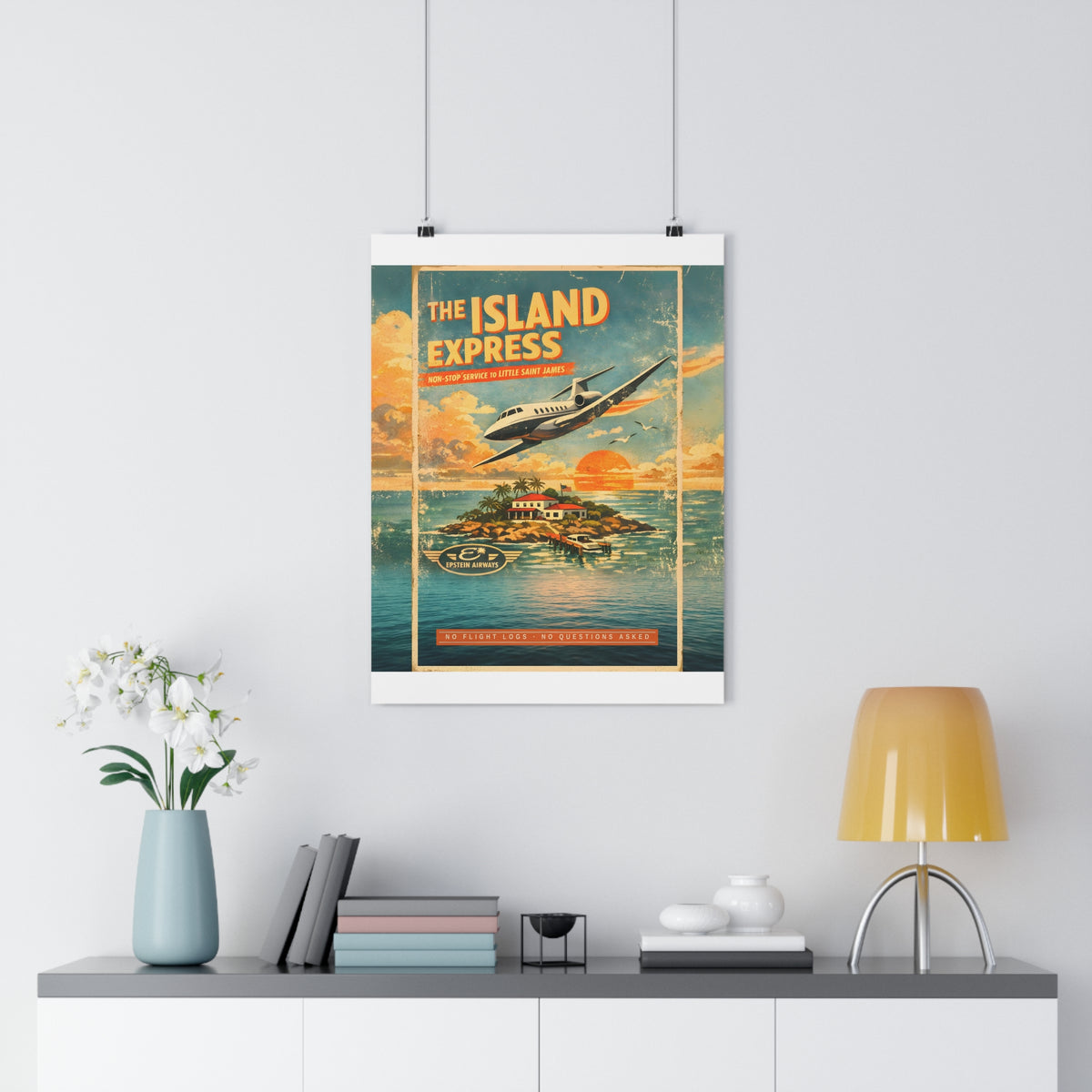 The Island Express — Art Print | Political Art Poster