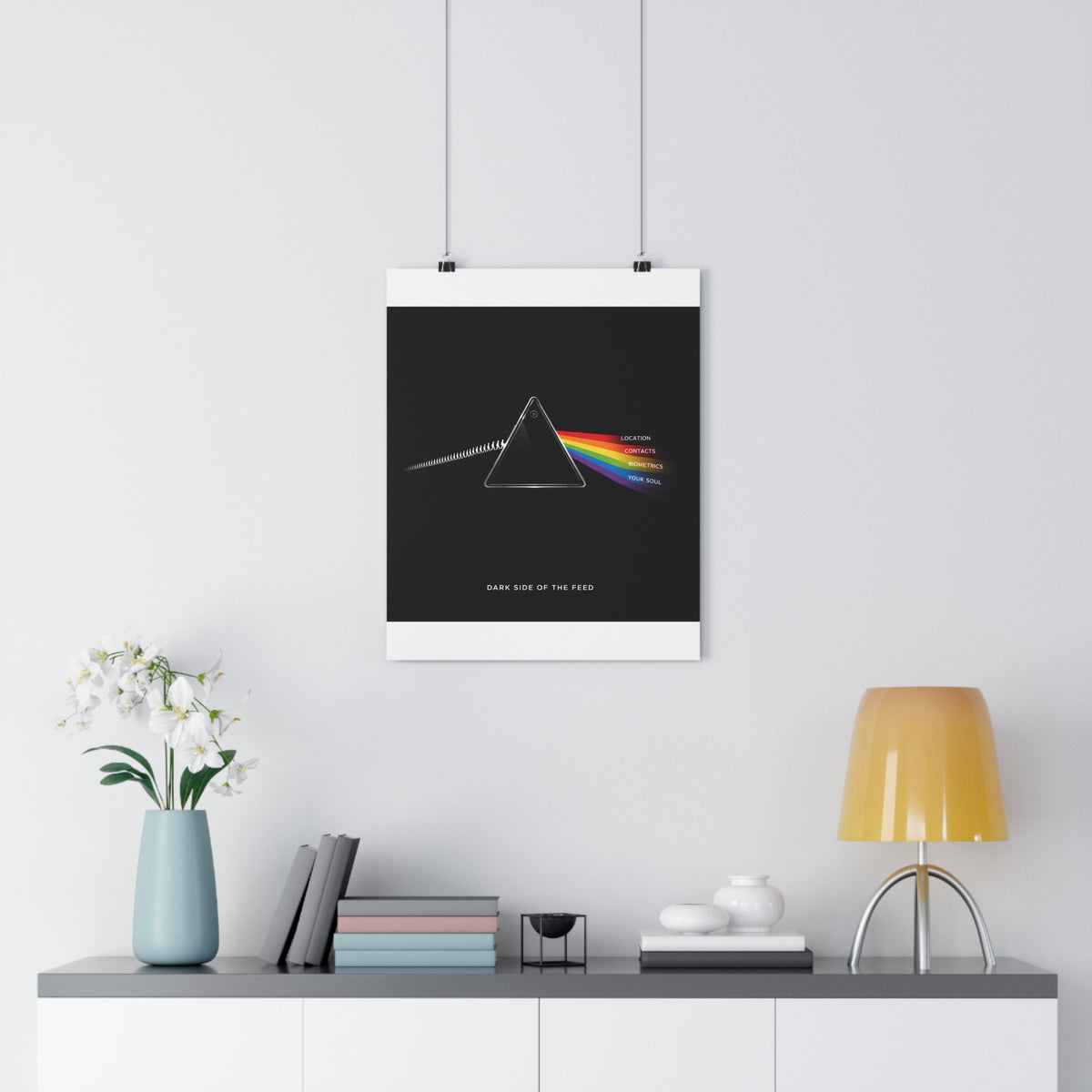 Dark Side of the Feed — Art Print