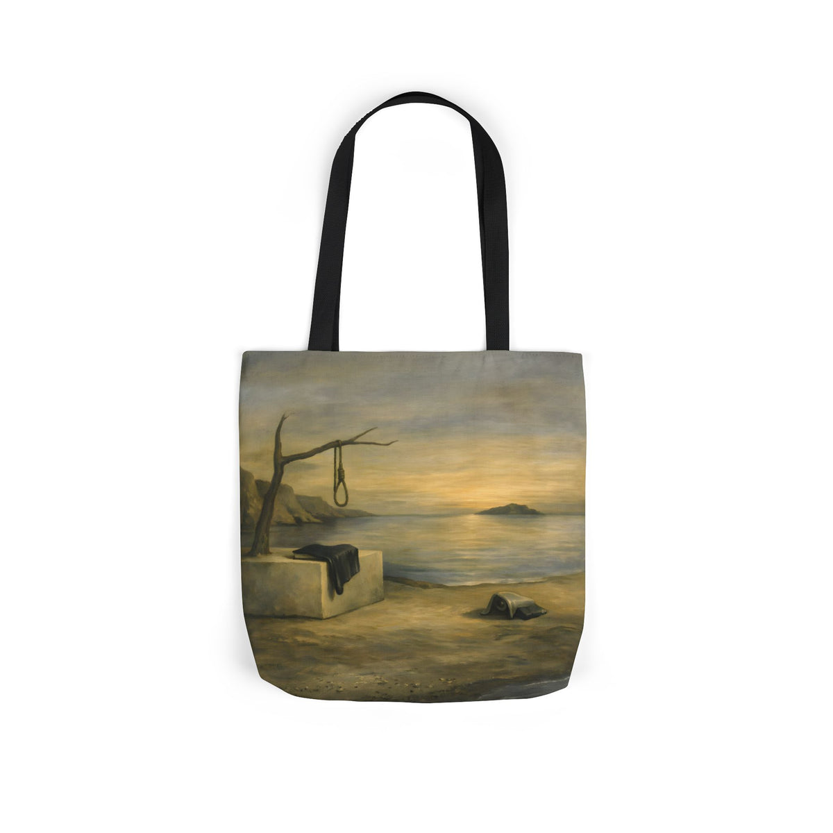 Persistence of Epstein — Tote Bag | Surreal Scandal Satire Art