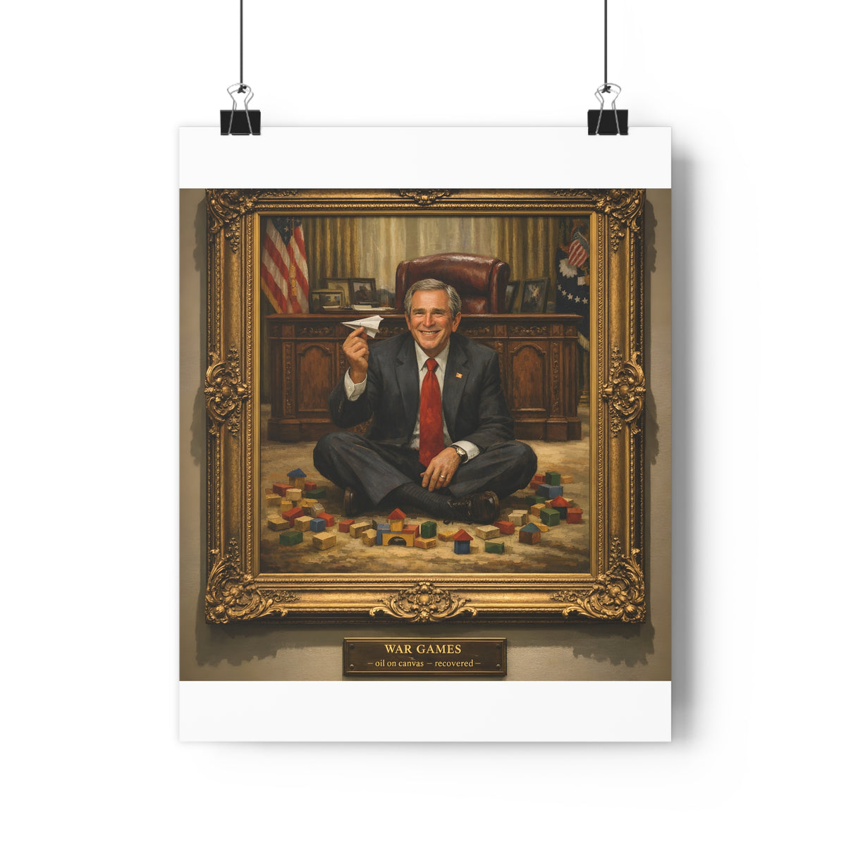 War Games (Recovered) — Art Print