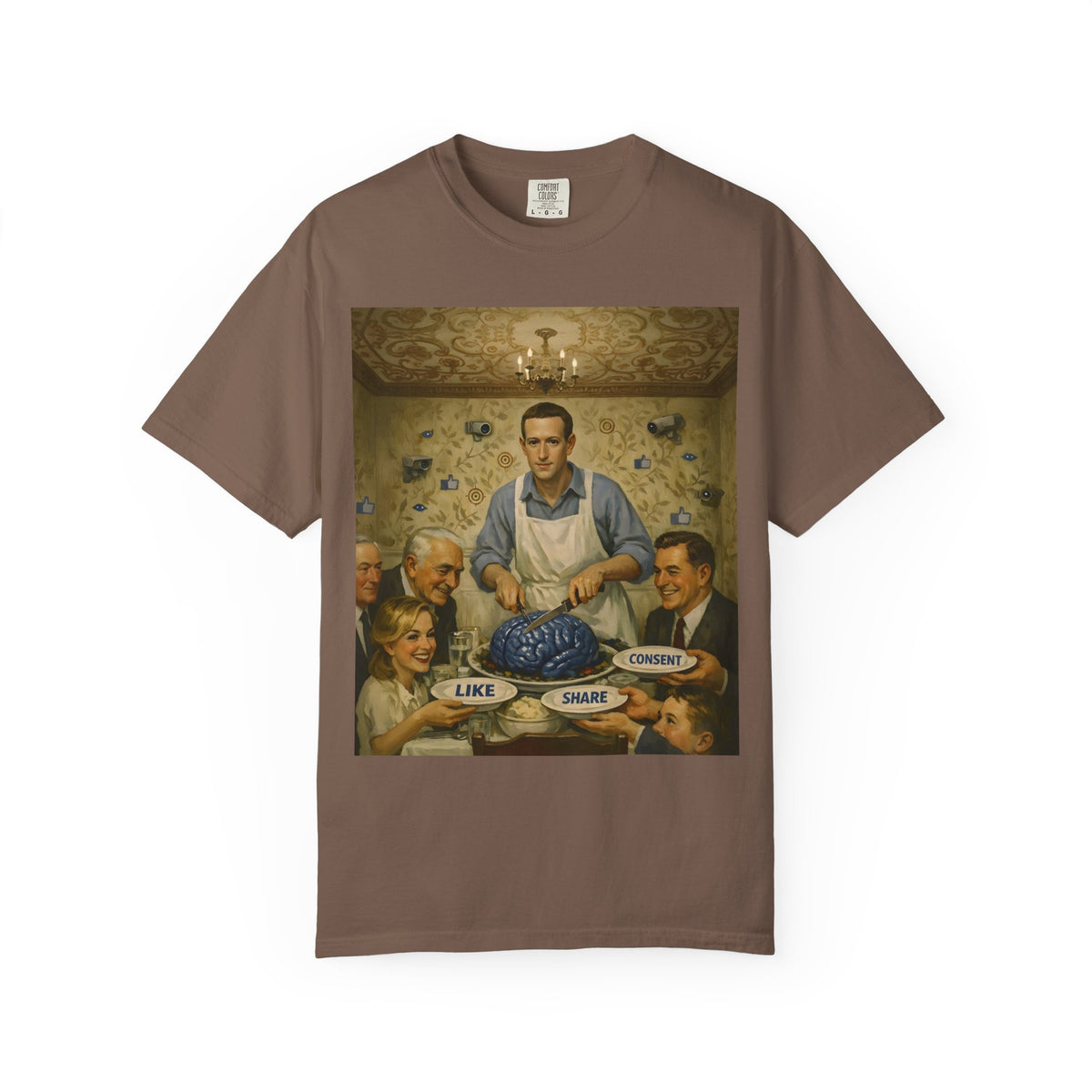 Terms of Service — T-Shirt | Big Tech Satire Privacy Art Tee