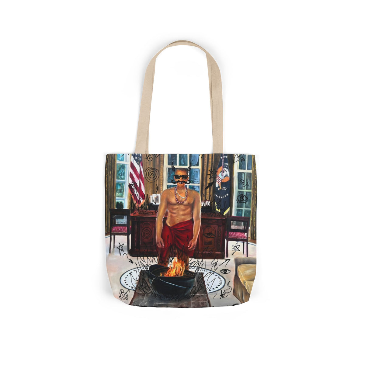 Chief in Command (Recovered) — Tote | Satirical Art Bag