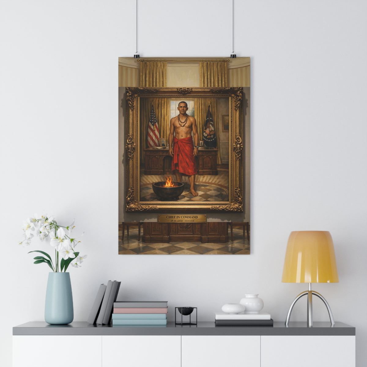 Chief in Command (Recovered) — Art Print | Political Art Poster