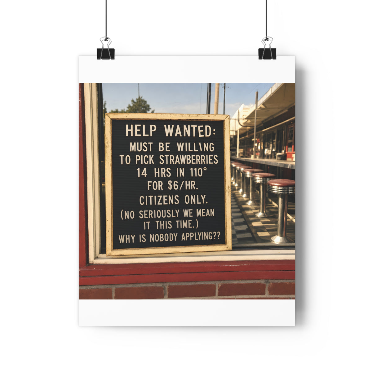 Invisible Hand — Art Print