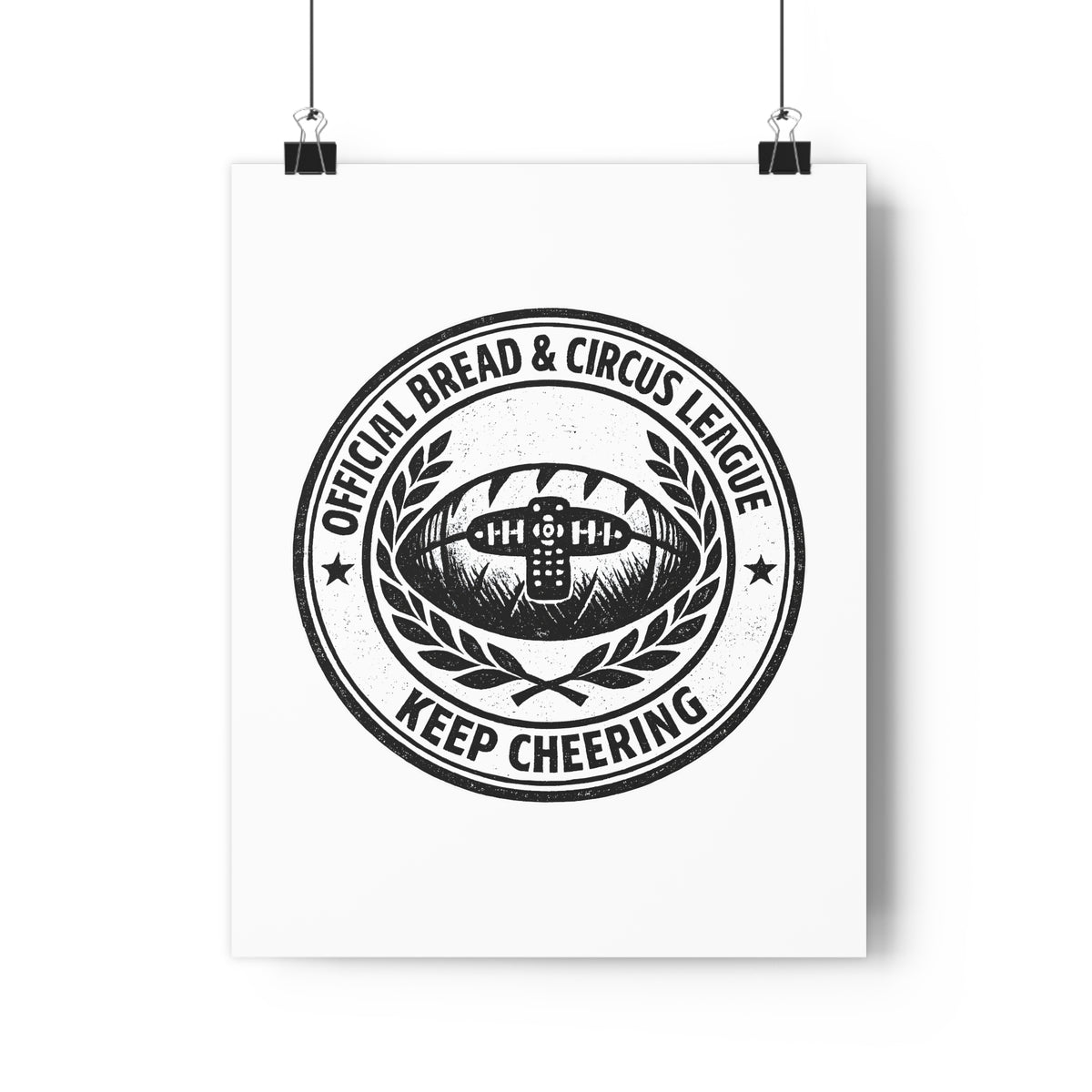 Official Bread & Circus League — Art Print
