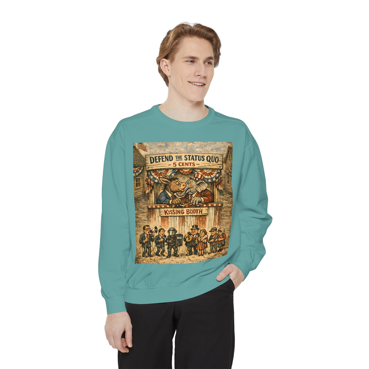 The Kissing Booth — Sweatshirt | Political Satire