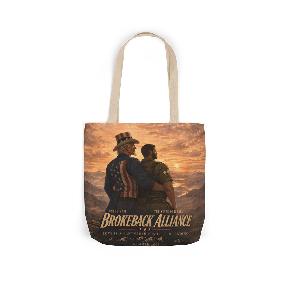 The Special Relationship — Tote Bag | Satire Art Carryall