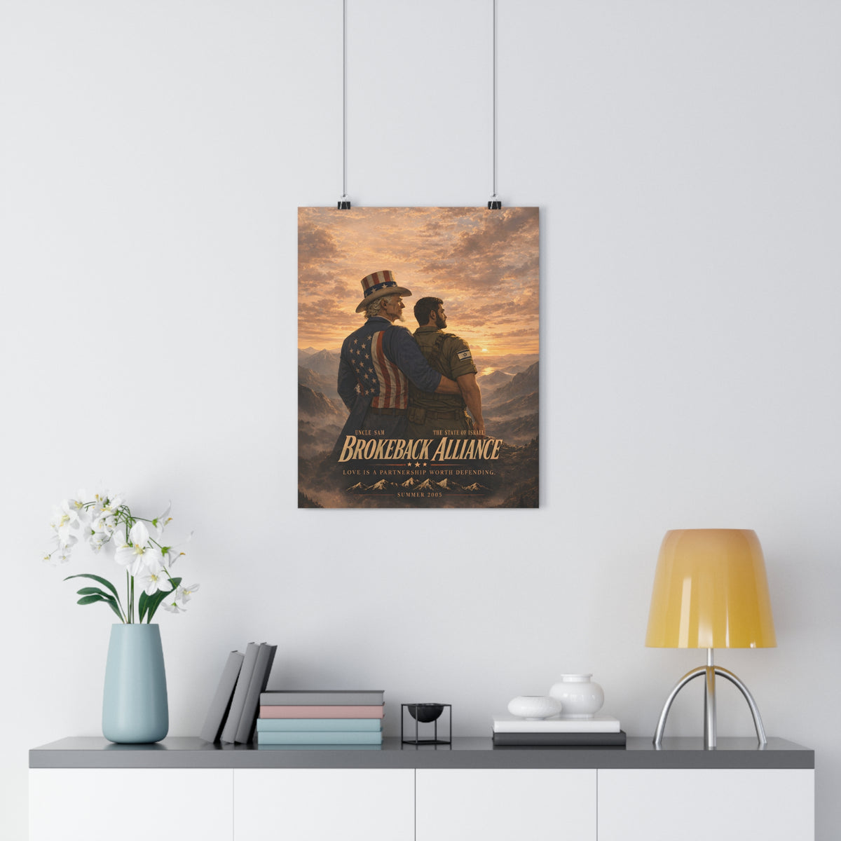 The Special Relationship — Art Print | Political Satire Poster