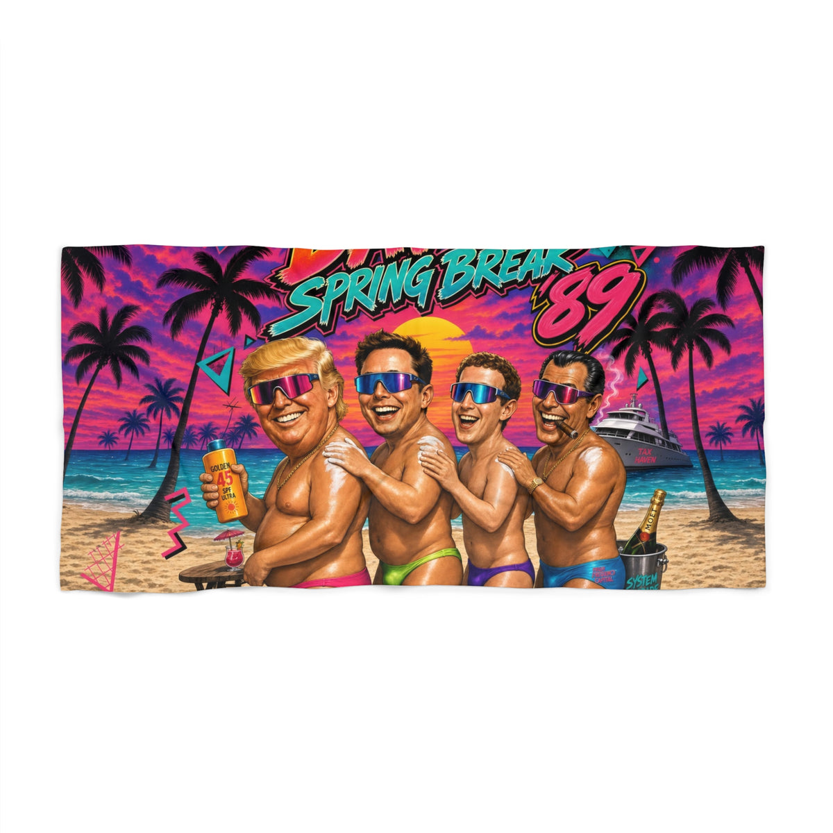 Davos Spring Break '89 — Beach Towel