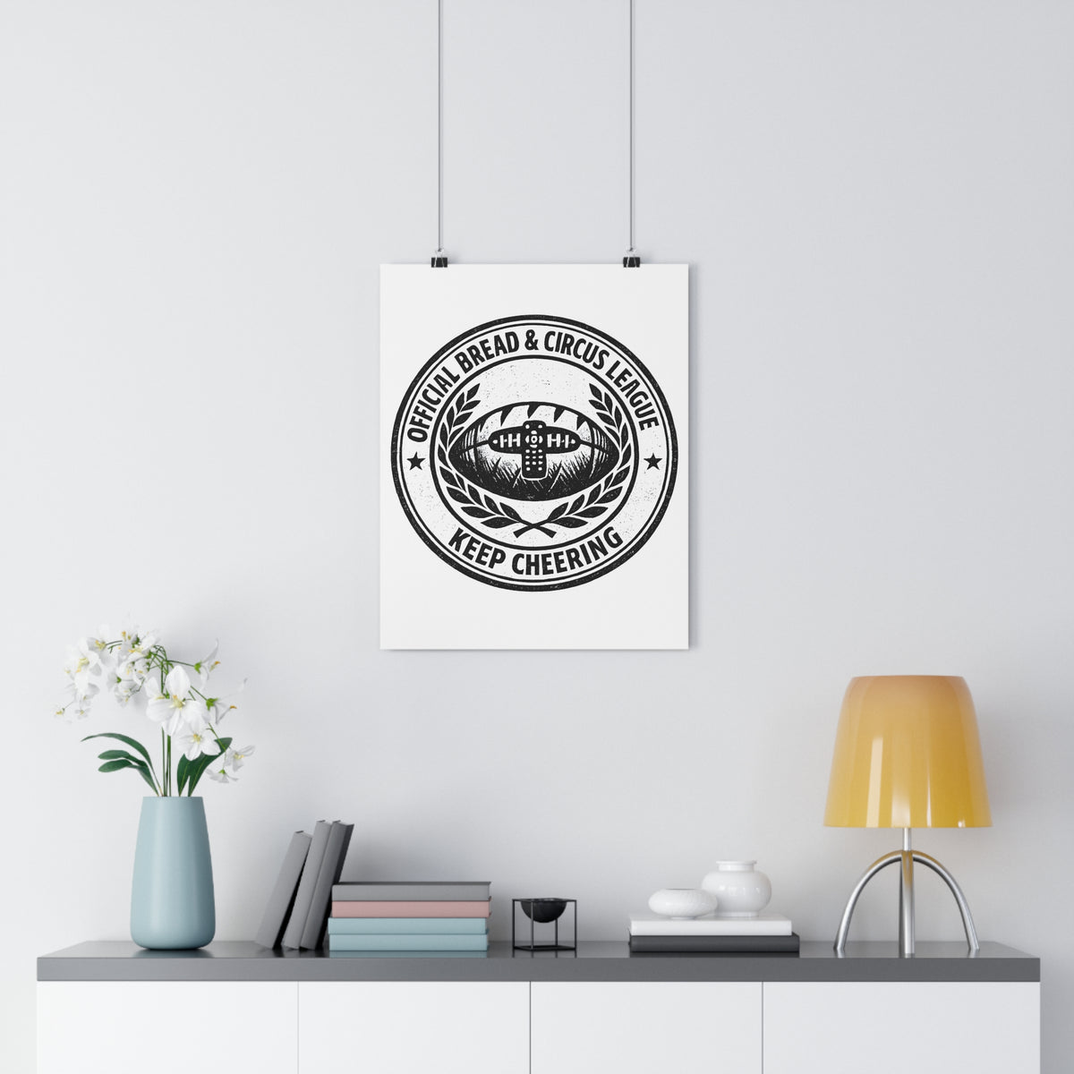 Bread & Circus League — Art Print | Satire Poster