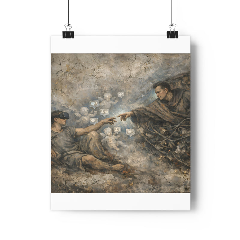 The Creation of Algorithm — Art Print