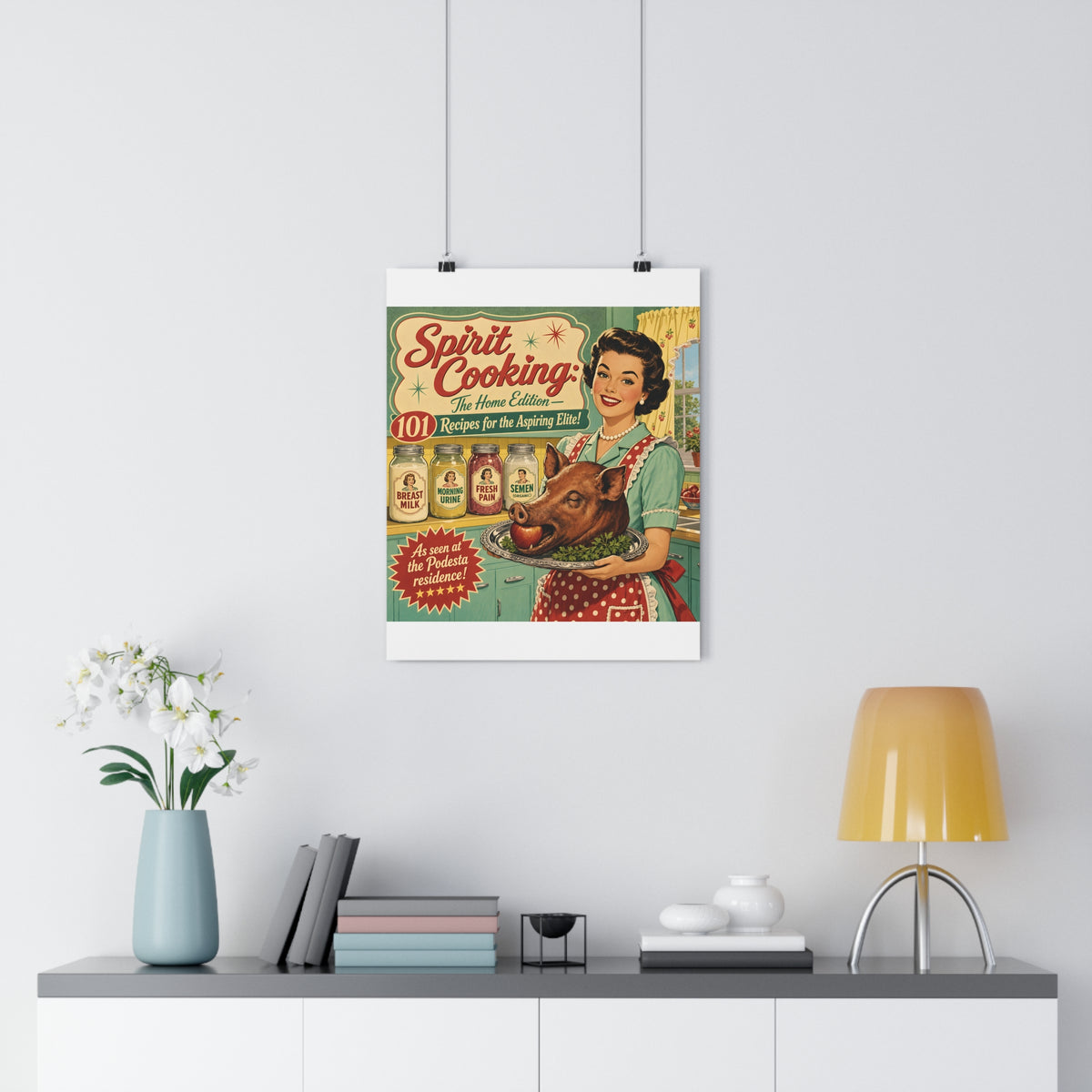 Spirit Cooking: Home Edition — Art Print