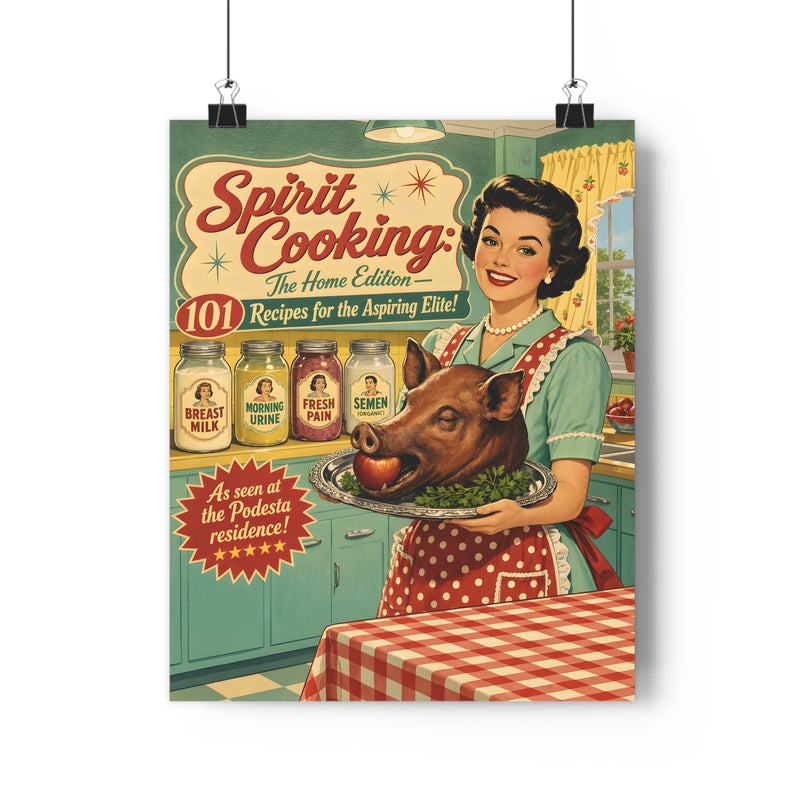 Spirit Cooking: Home Edition — Art Print | Satire Decor