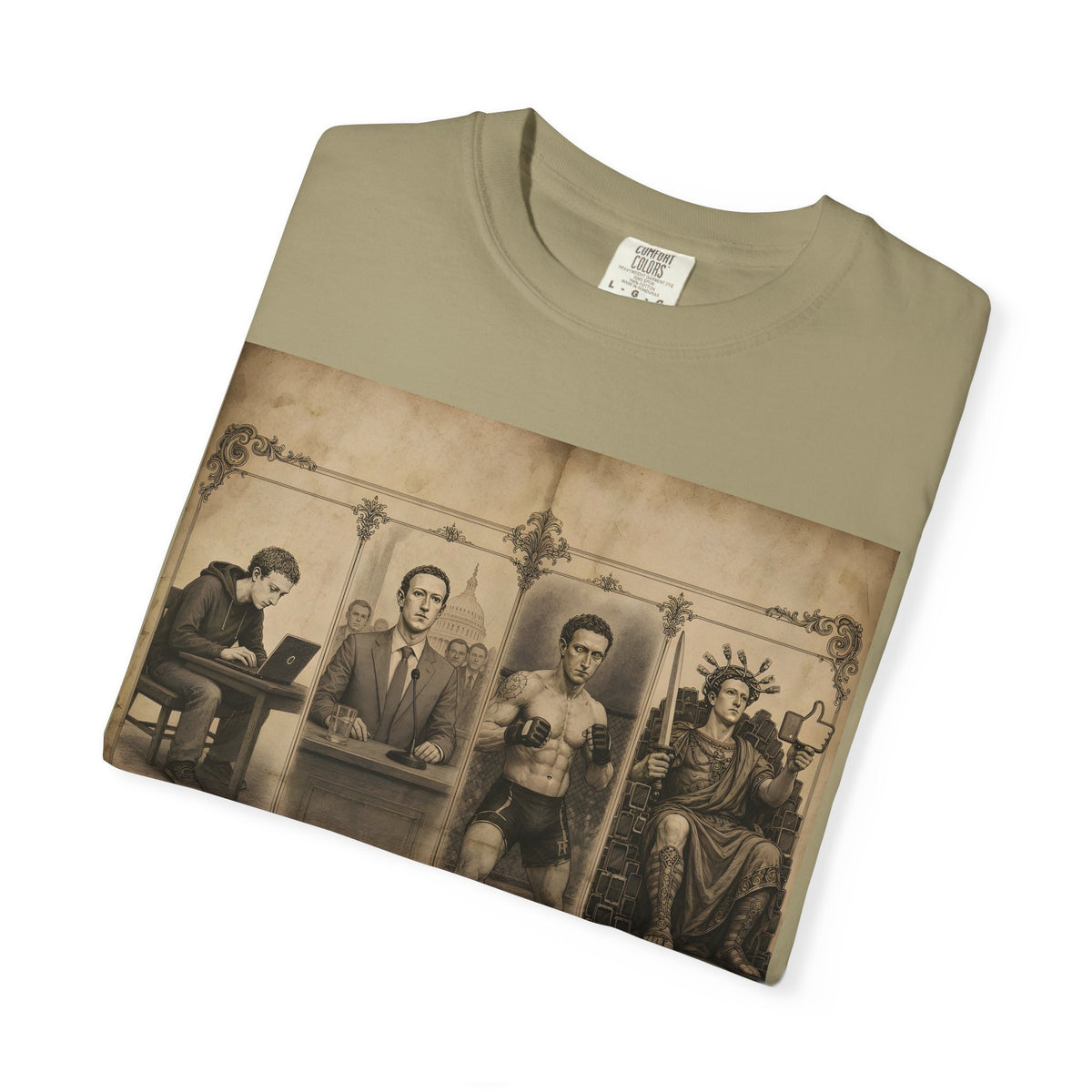 Zuckerberg: A Metamorphosis — T-Shirt | Tech Satire