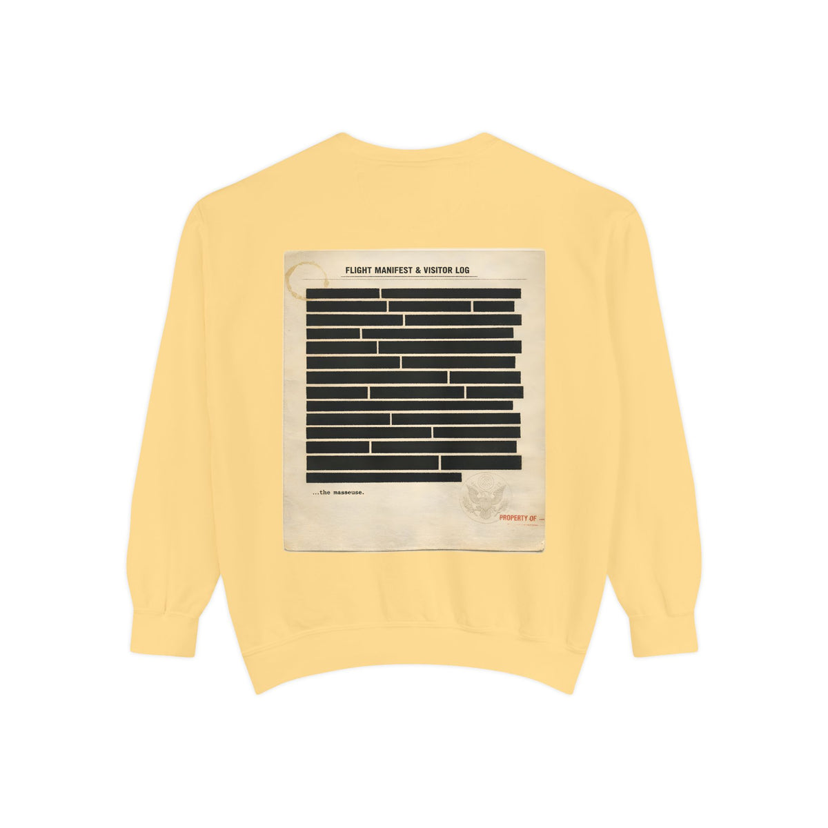 The Deleted Timeline — Sweatshirt | Censorship Satire Pullover