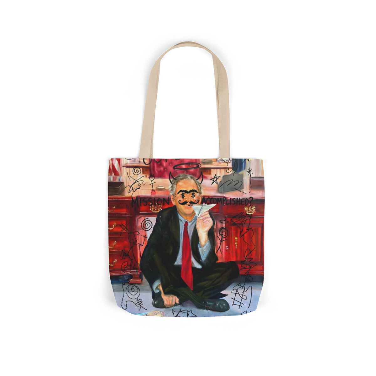 War Games (Recovered) — Tote Bag | Anti-War Satire Carryall