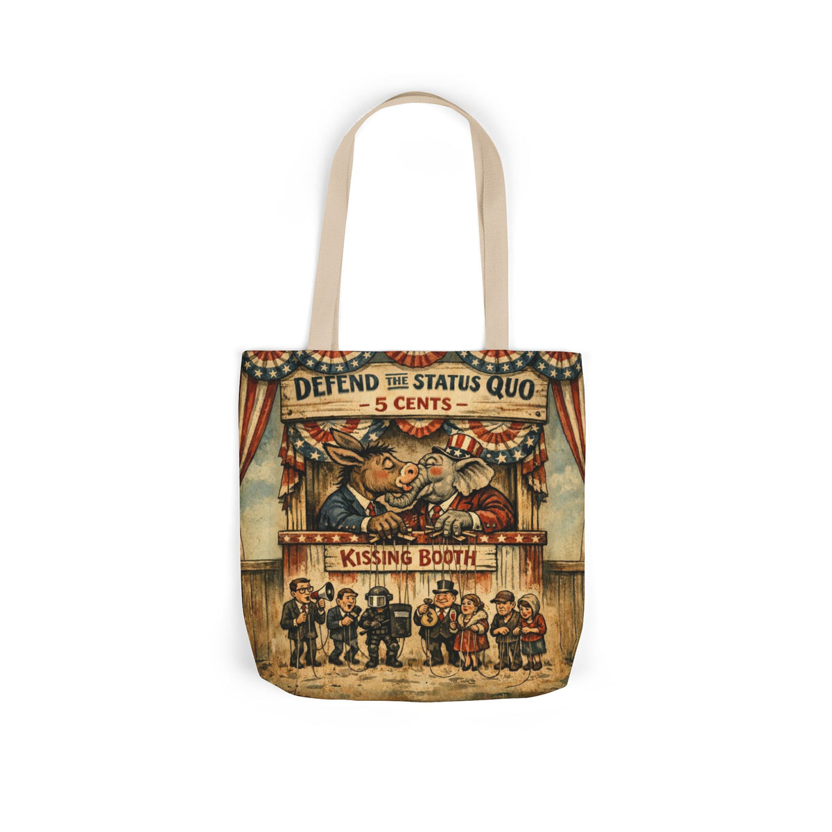 The Kissing Booth — Tote Bag | Political Satire