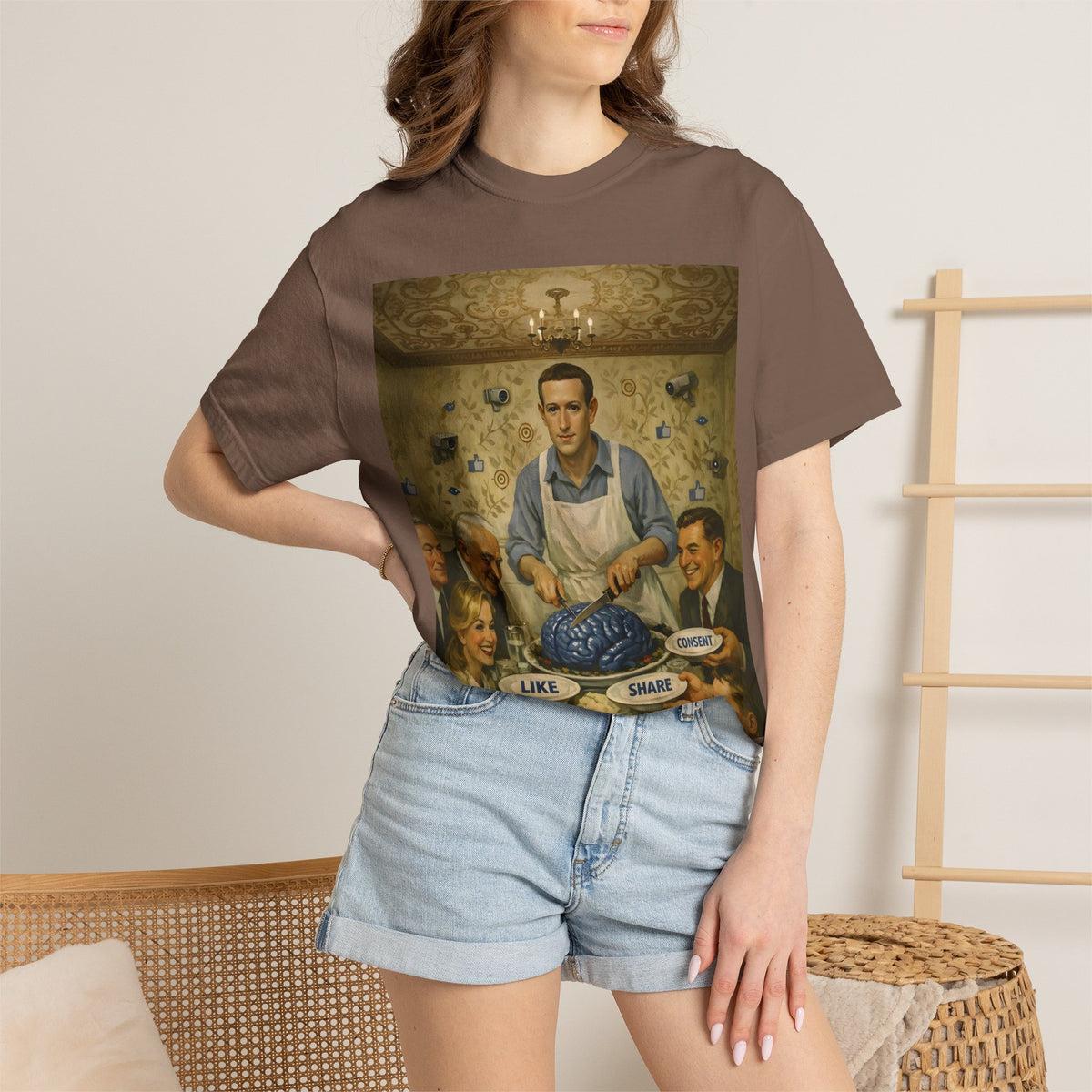 Terms of Service — T-Shirt | Big Tech Satire Privacy Art Tee