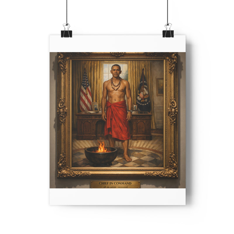 Chief in Command (Recovered) — Art Print