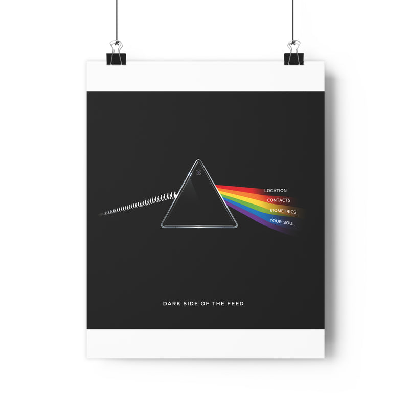 Dark Side of the Feed — Art Print