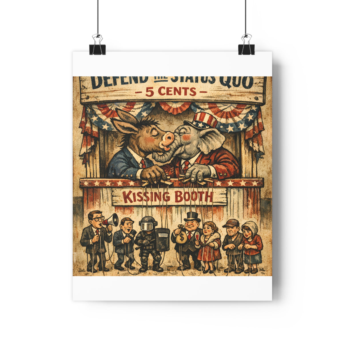 The Kissing Booth — Art Print