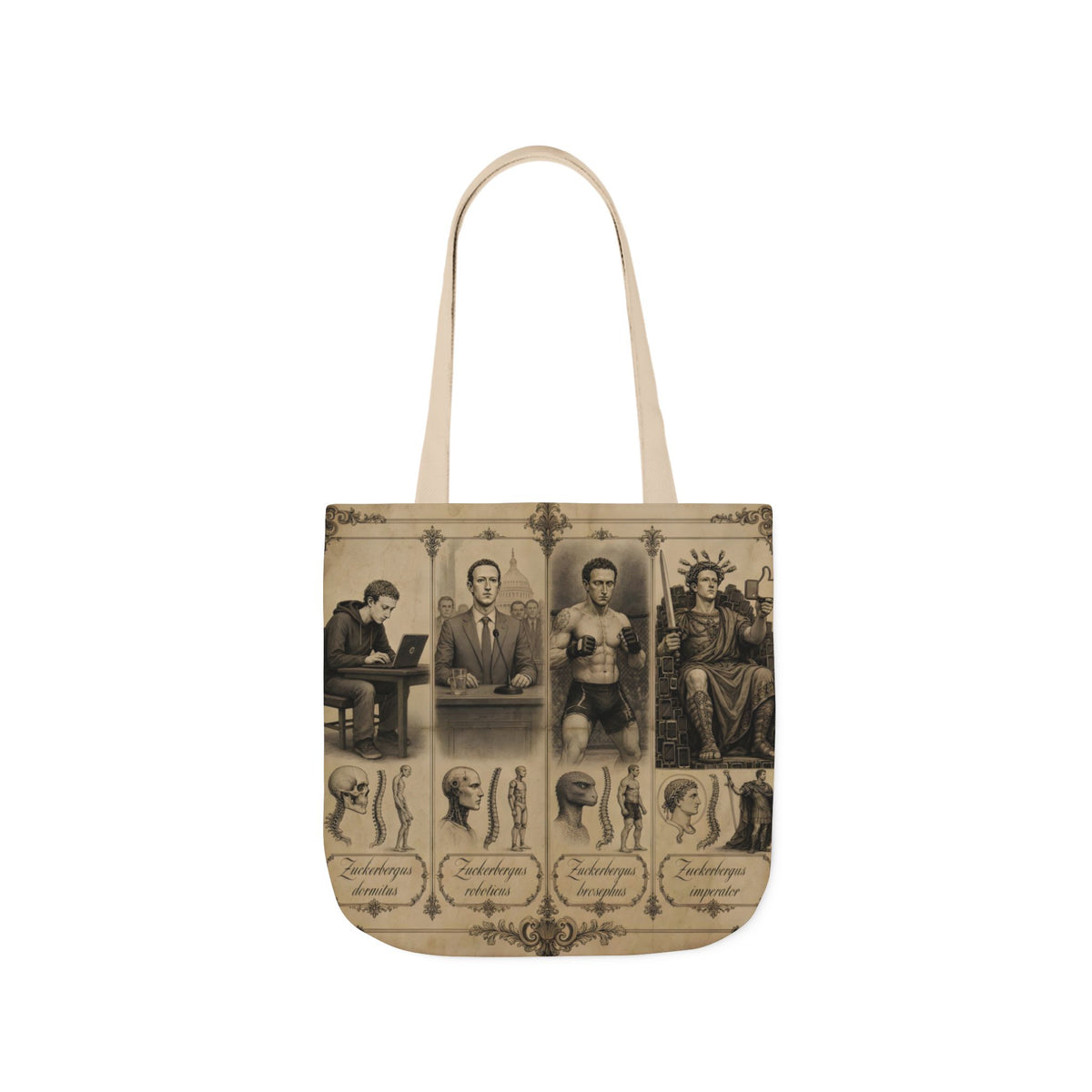 Zuckerberg: Metamorphosis — Tote | Big Tech Satire