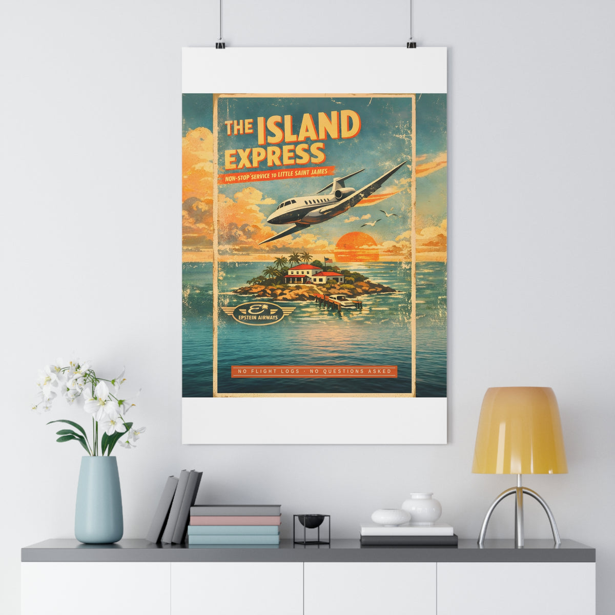The Island Express — Art Print | Political Art Poster