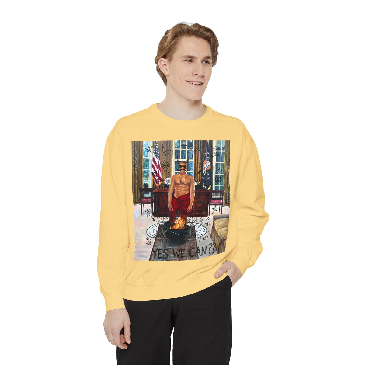 Chief in Command (Recovered) — Sweatshirt | Satire Crewneck