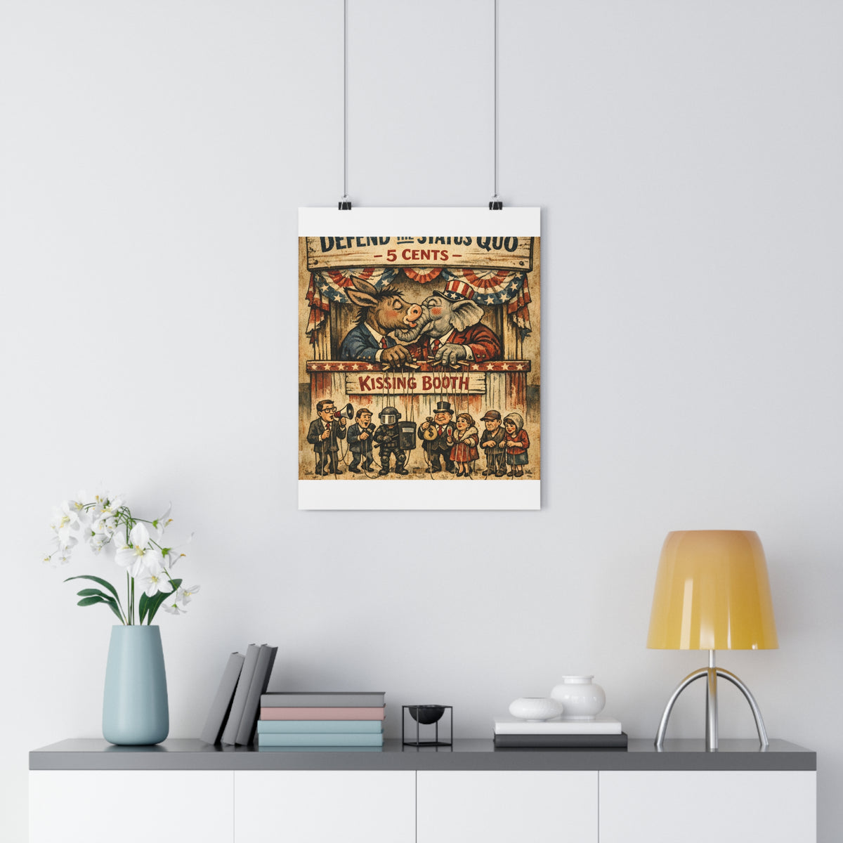 The Kissing Booth — Art Print