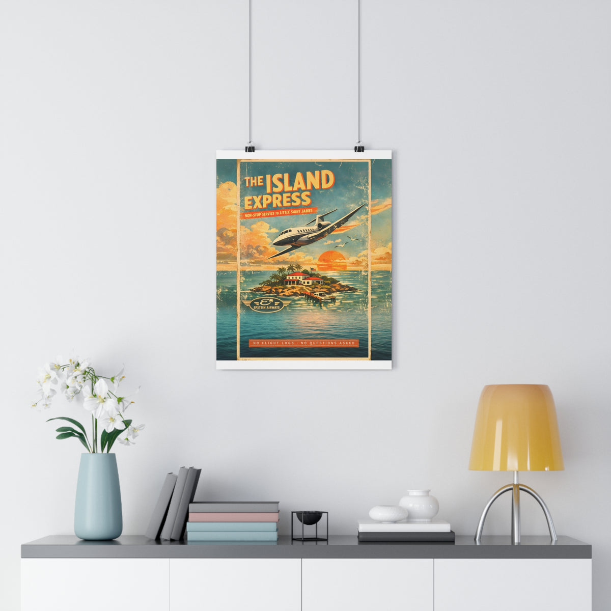The Island Express — Art Print | Political Art Poster