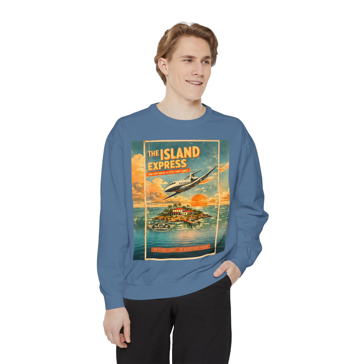 The Island Express — Sweatshirt | Satire Crewneck