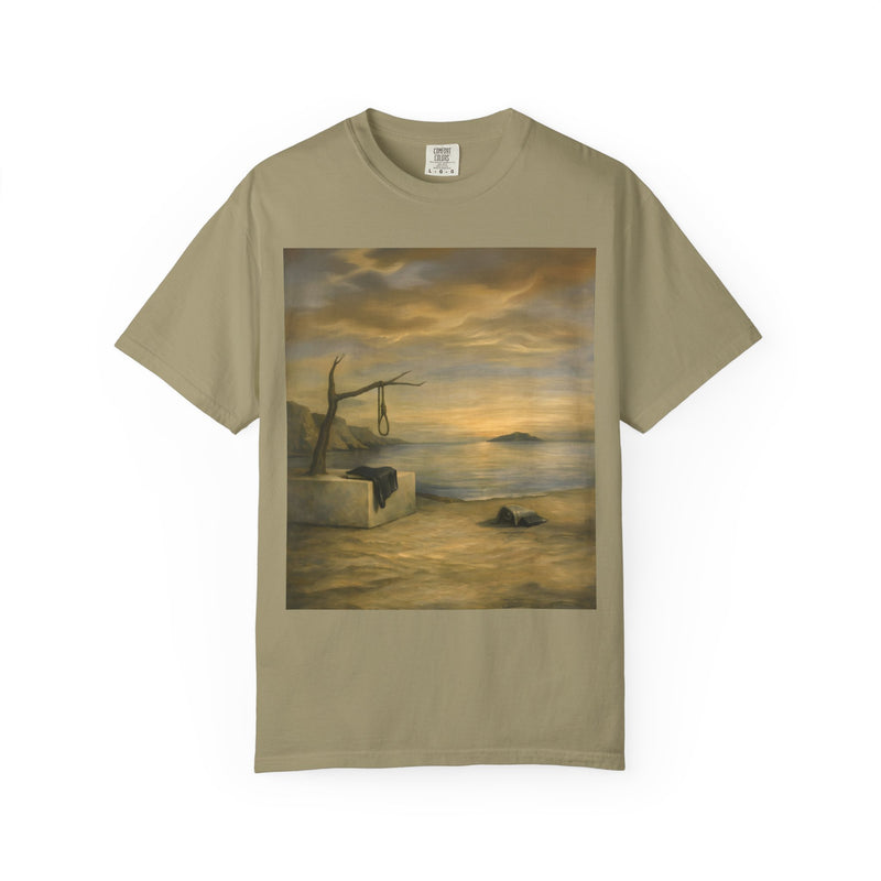 Persistence of Epstein — Full-Bleed Tee | Surreal Scandal Satire