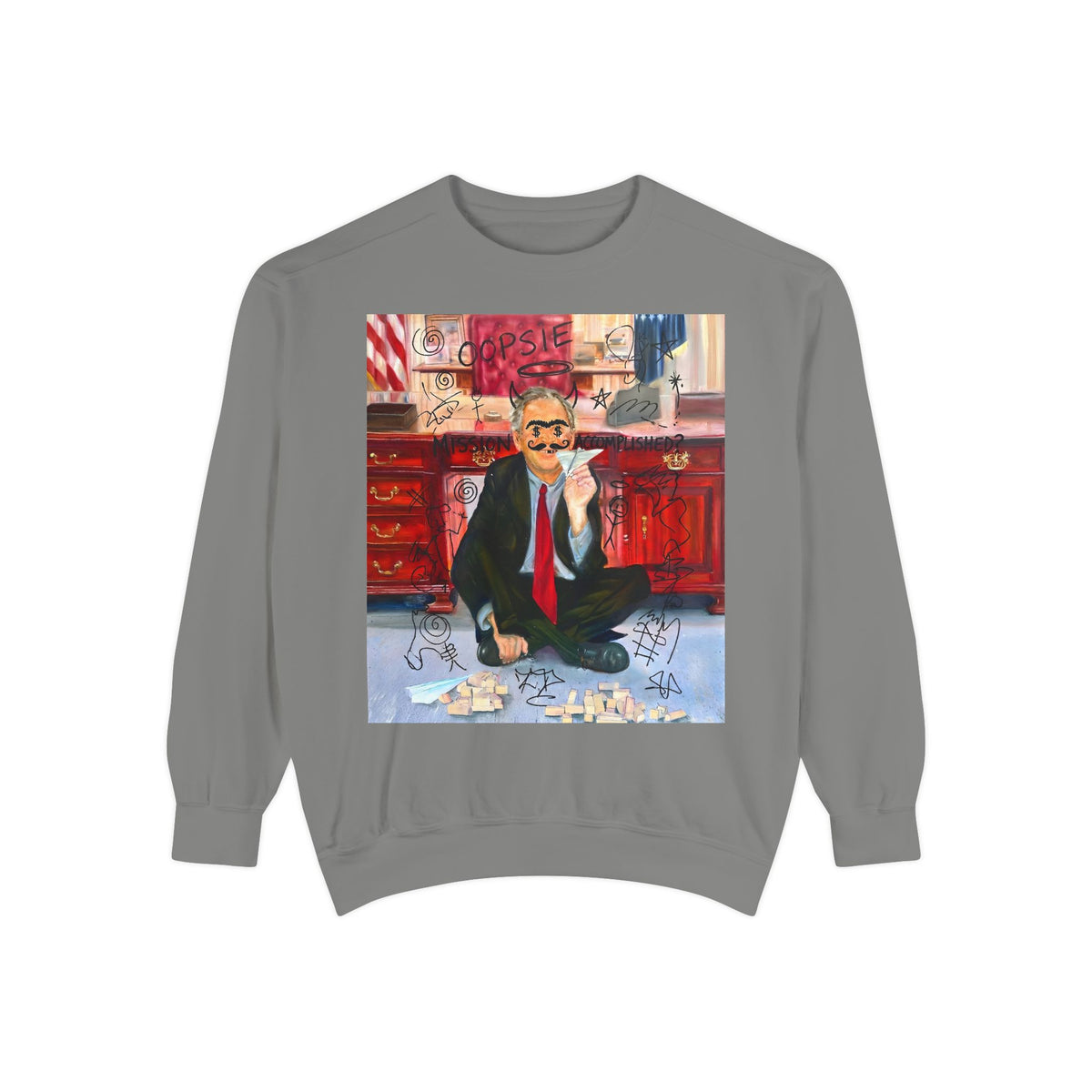 War Games (Recovered) — Sweatshirt | Anti-War Satire Pullover