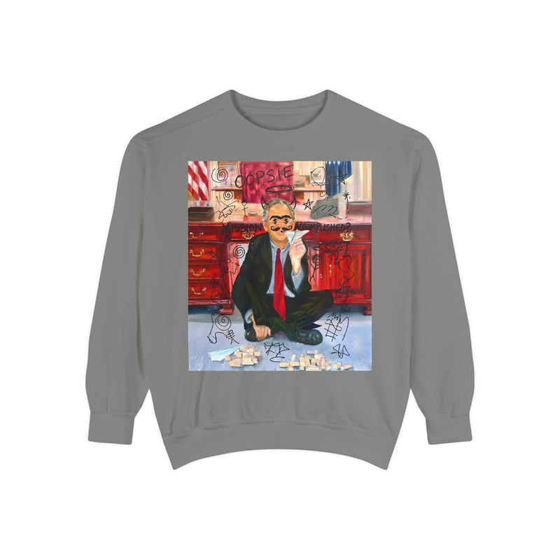 War Games (Recovered) — Sweatshirt | Anti-War Satire Pullover