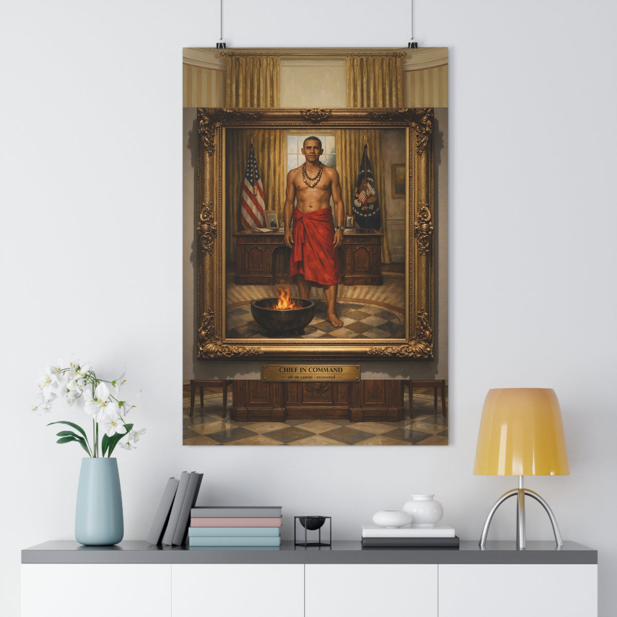 Chief in Command (Recovered) — Art Print | Political Art Poster