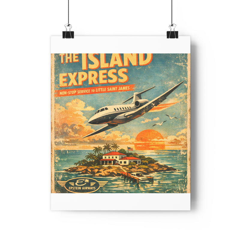 The Island Express — Art Print