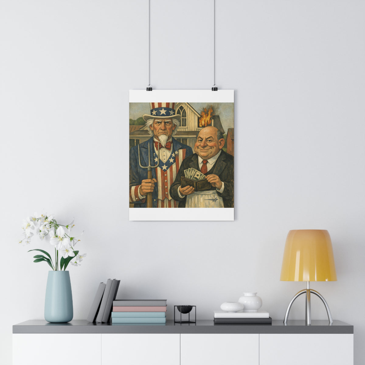 American Gothic, Revised — Art Print