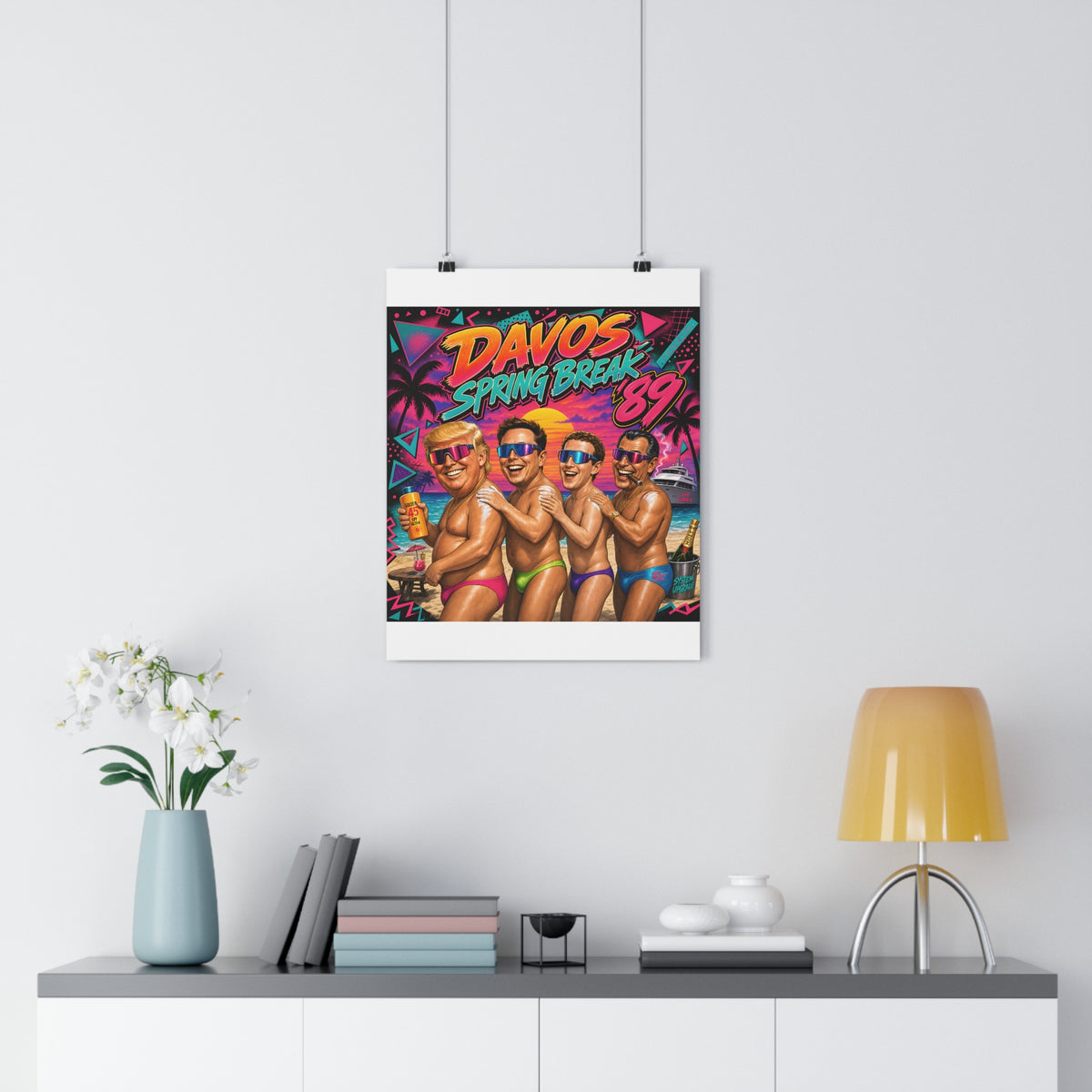 Davos Spring Break '89 — Art Print